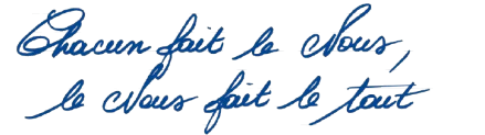 Écriture manuscrite et police 15